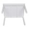 International Concepts Rectangle Table with Lift Up Top For Storage, 24 W, 33.1 L, 22.2 H, Wood, White JT08-2532L - alternate 6